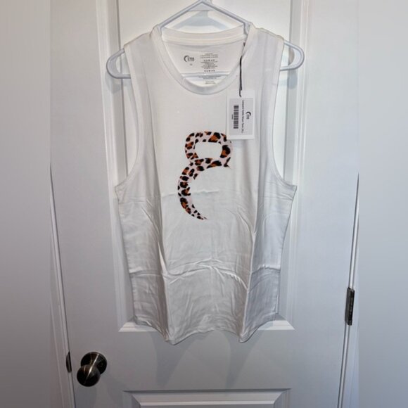 Zyia Active Leopard Kettle Moon Tank - Picture 1 of 3